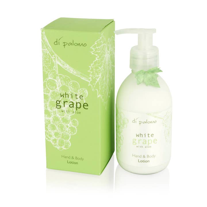 Loção para mãos e corpo de uva branca 240ml por atacado de Flame & Fragrance Ltd