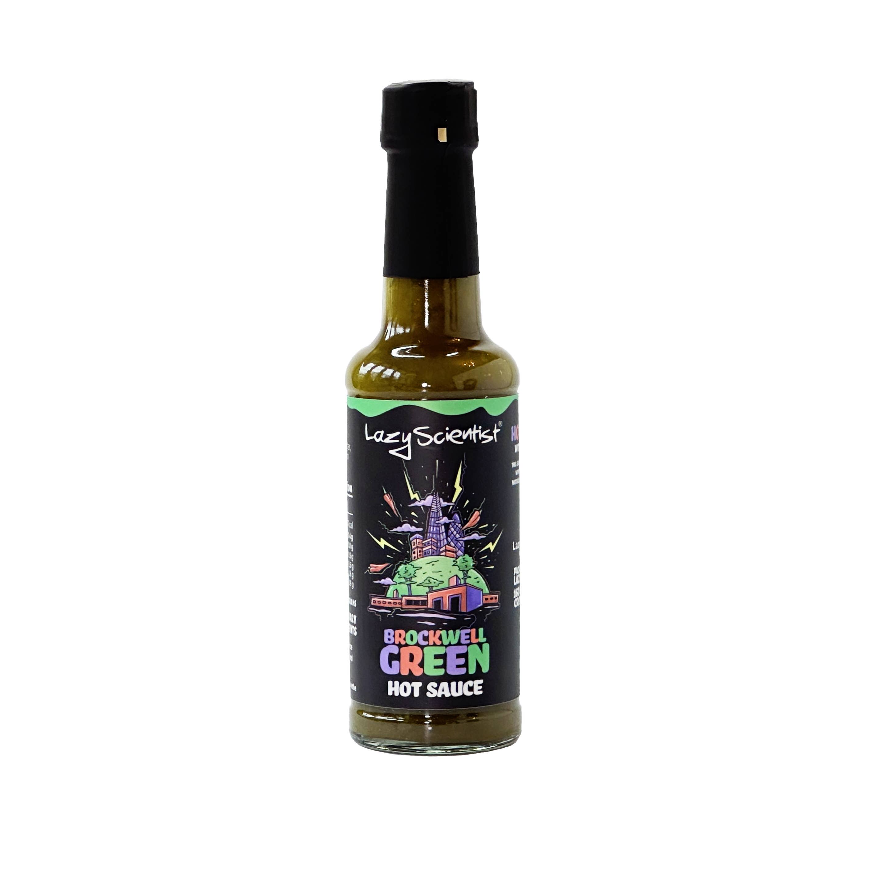 Lazy Scientist Sauces - Vente Sauces piquantes - Sauce piquante verte Brockwell