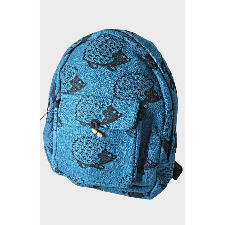 Ganesh Himal Trading - Wholesale Backpack - Unisex - Blockprint Cotton Backpack Solid
