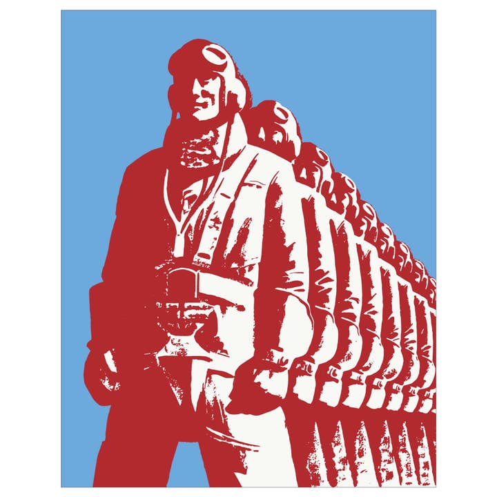 2.5'' x 3.5 The Fighting Men Are Ready Magnet for wholesale by Fridgedoor