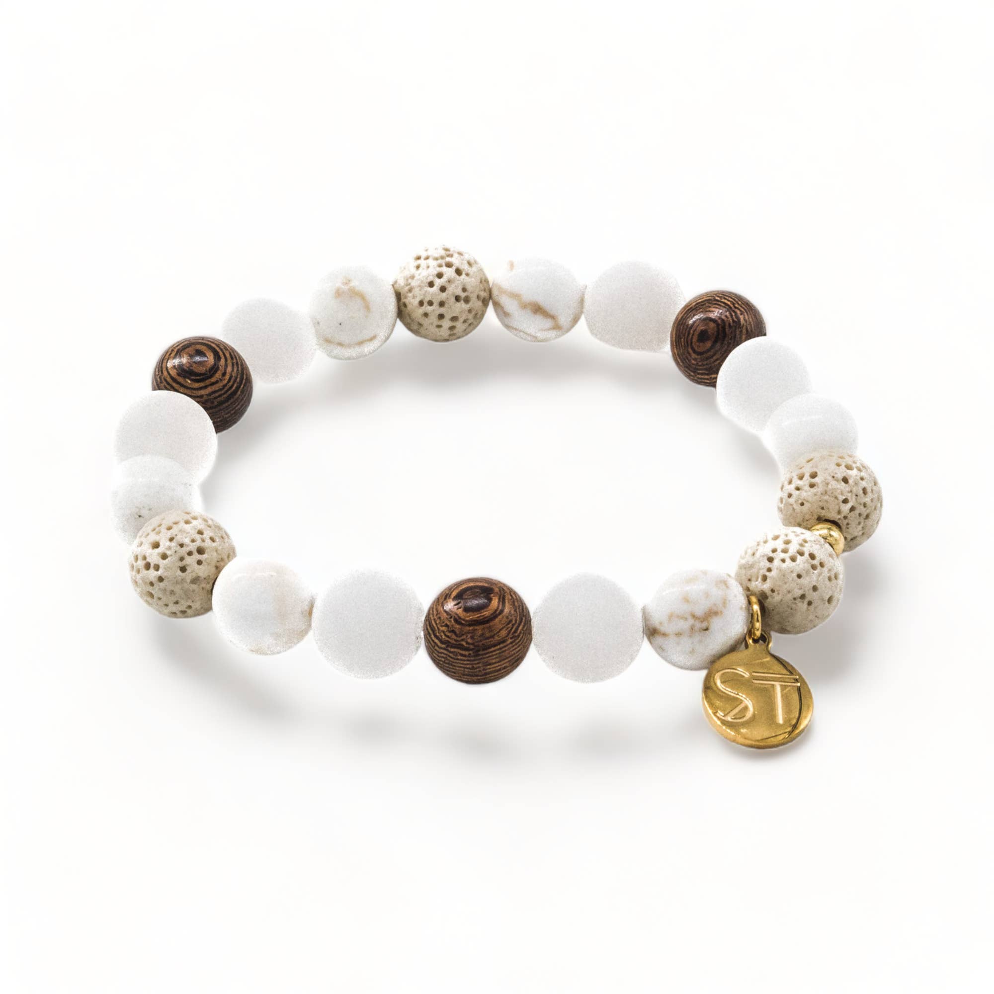 Skyscrapers and Trees - Wholesale Beaded Bracelet - Wedgwood Elegance Bracelet