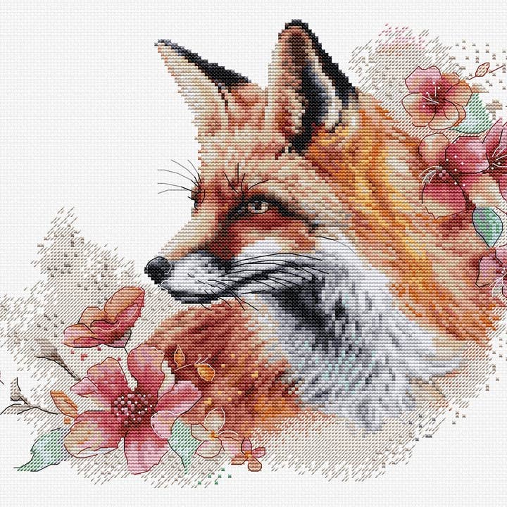 Kit de Broderie au Point de Croix Luca-S - Le Renard Rusé, BM3020 pour la vente par Luca-S