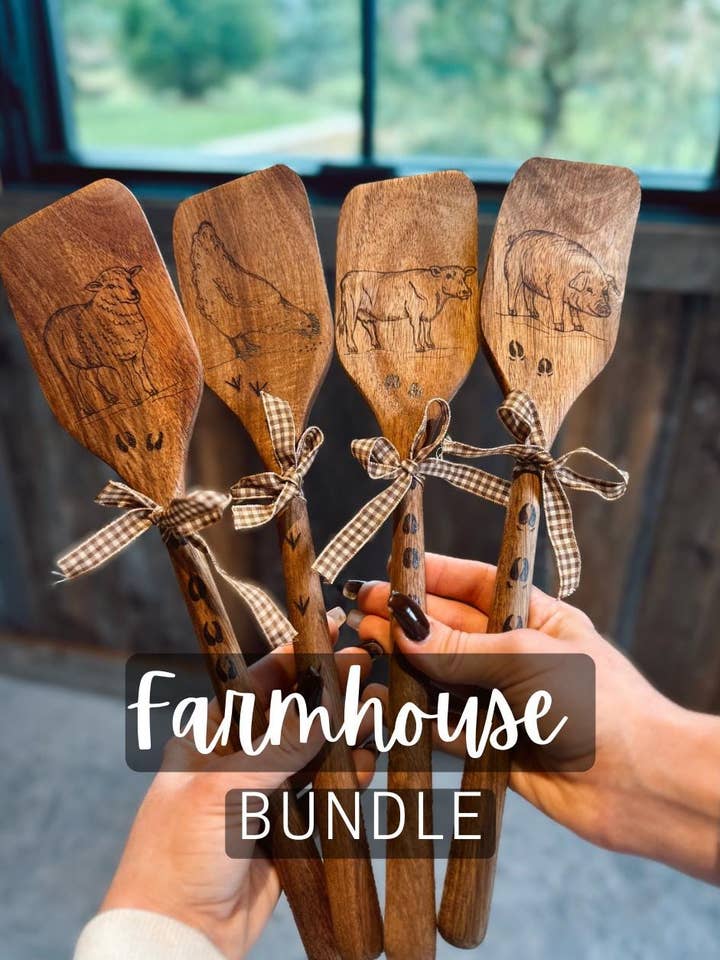 Ensemble de spatules de ferme pour la vente par 309 Artistry