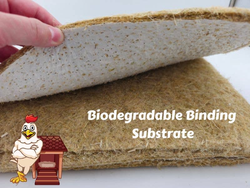 My Favorite Chicken - Wholesale Pet Bed - Cat/Dog - Hemp Fiber Laying Hen Nest Pads, Poultry Nesting Box Liners2