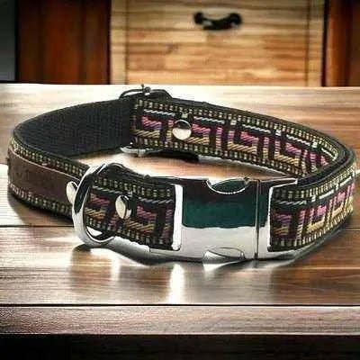 Pampered Pups Custom Cotton Dog Collar for wholesale by Finnigan