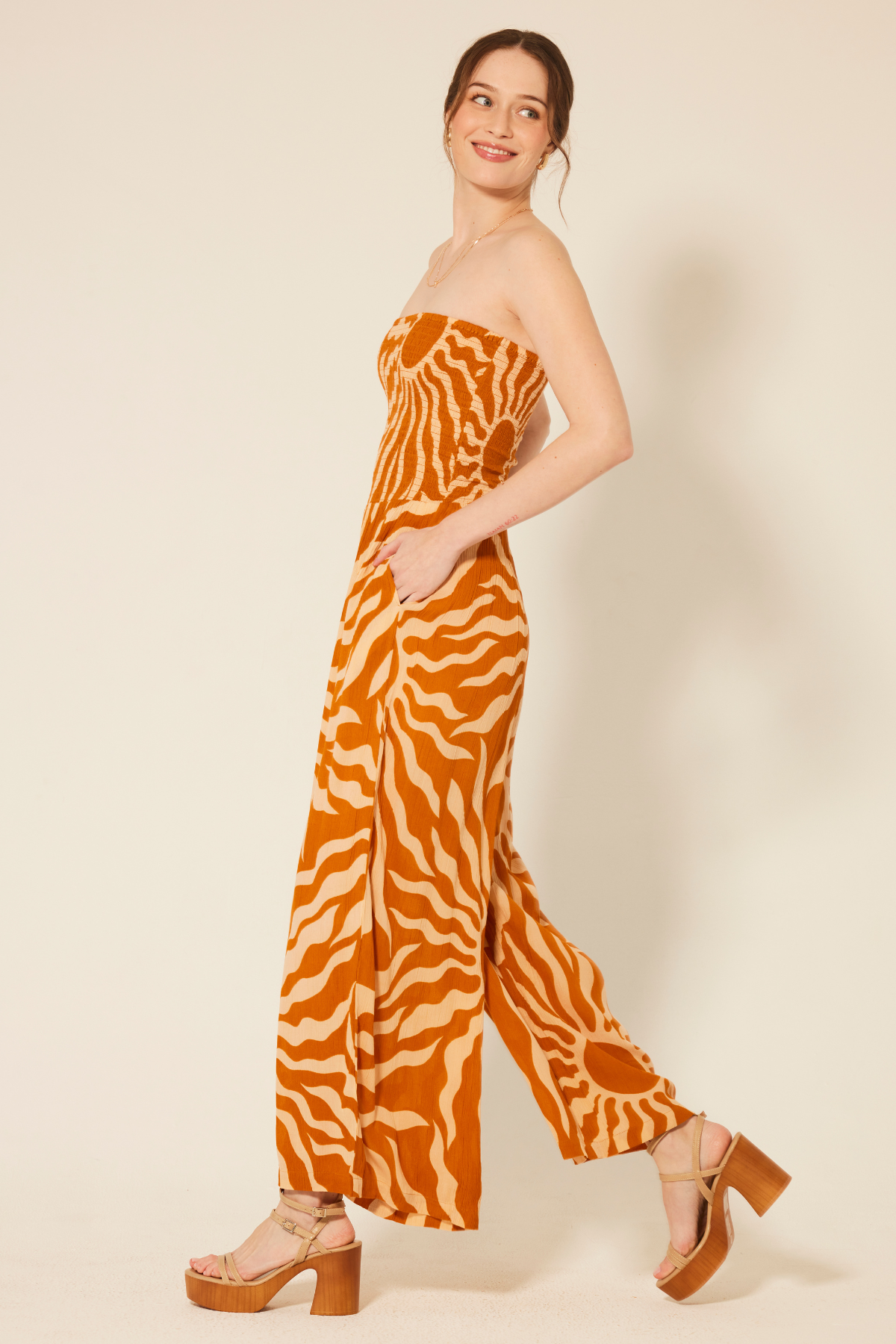 KP Sunset Luna Vista Jumpsuit for wholesale on Faire2