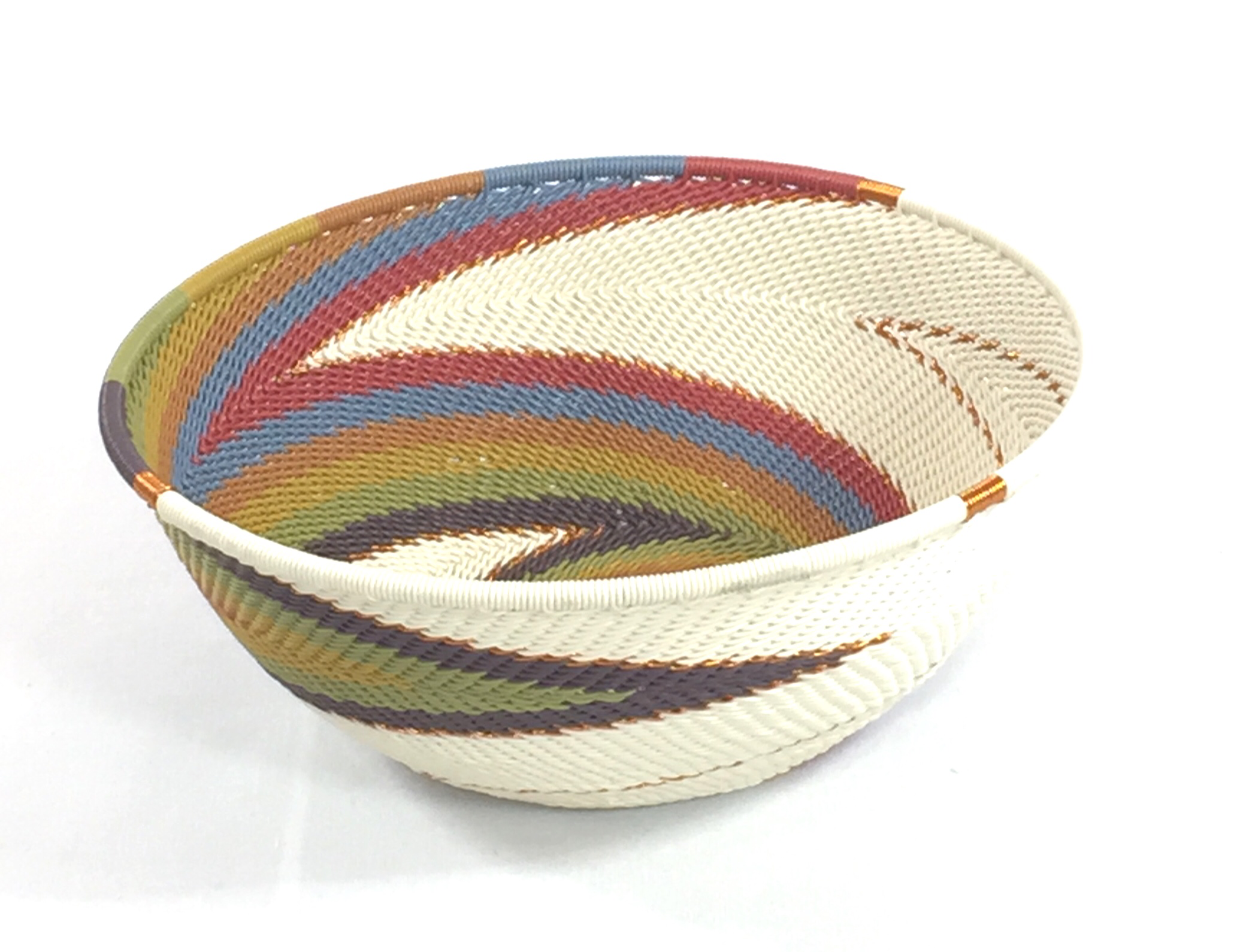 Bridge for Africa - Wholesale Decorative Plate/Dish/Bowl - TW Collection - White Desert6