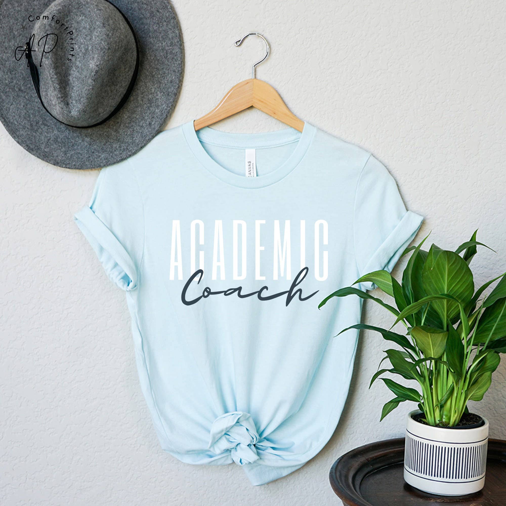 APComfortPrints - Wholesale Screen Printed T-Shirt - Unisex - Academic Coach Shirt, Instructional Coach T-Shirt3
