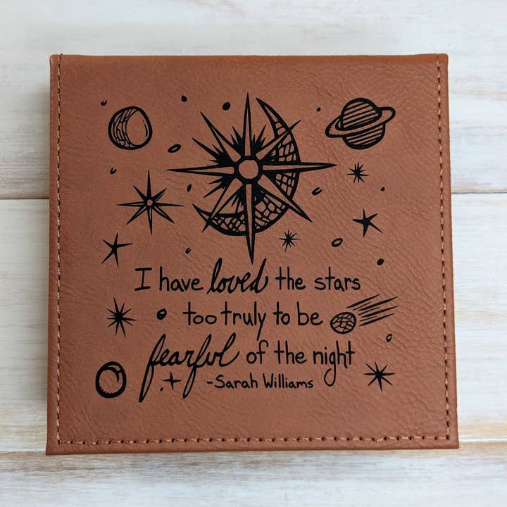 Loved the Stars Truly - Vegan Leather Box for wholesale by Pigsey Art