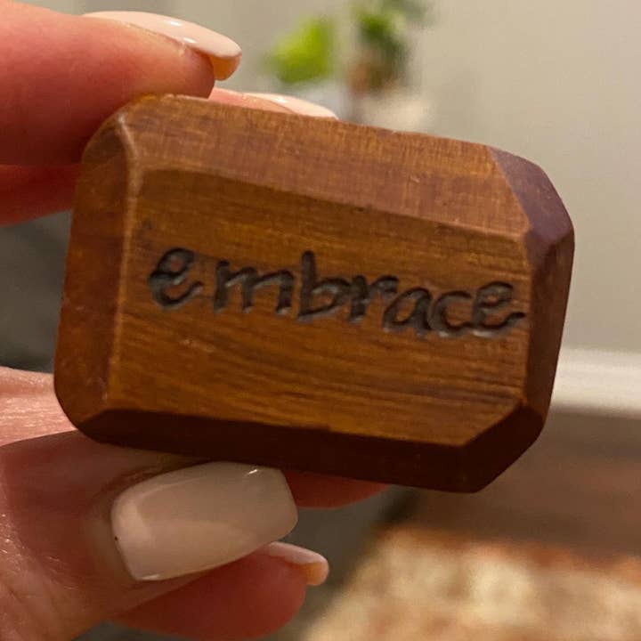 Sloflo World - Wholesale Decorative Tabletop Object - Wooden Stacking Stones Set5