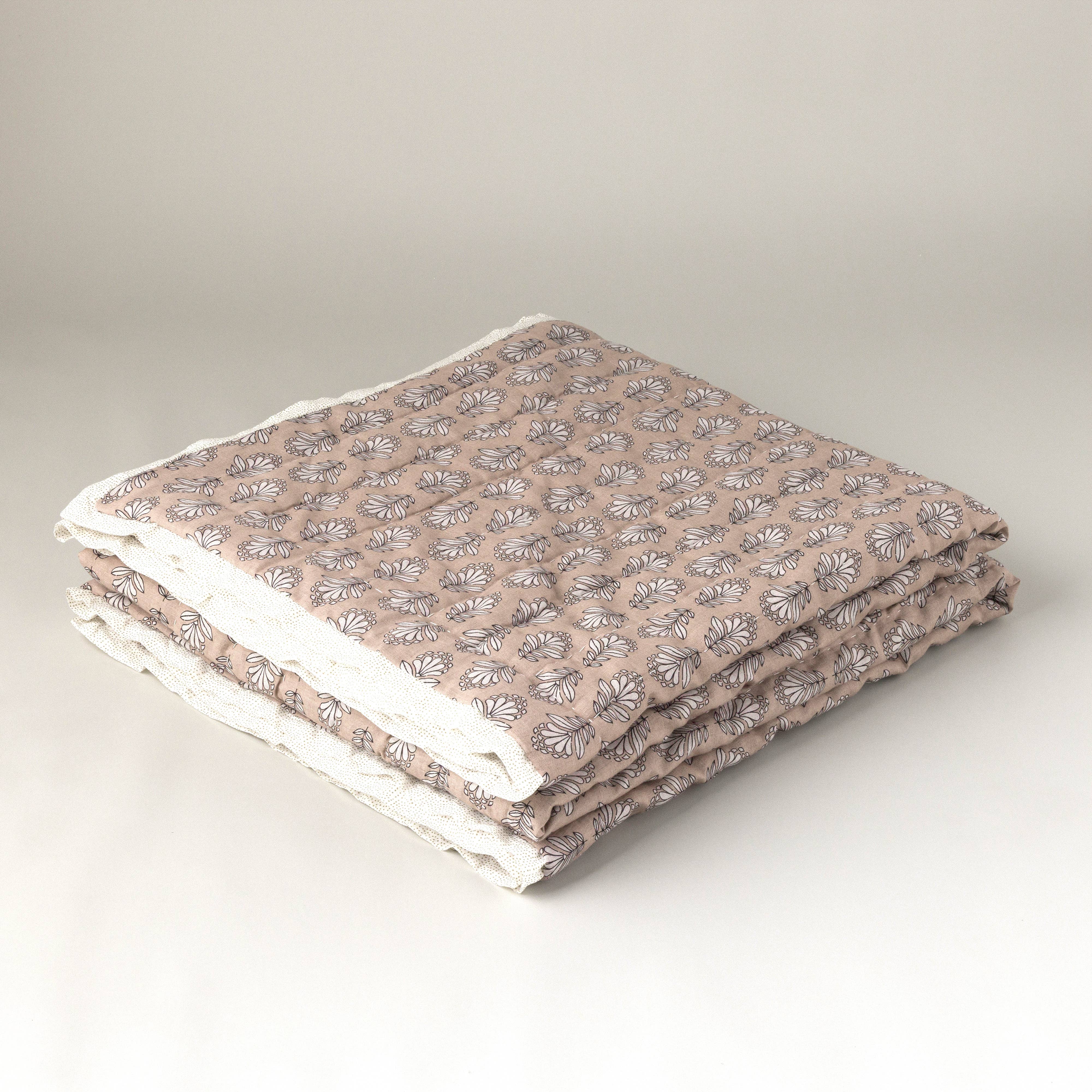 Co.House Designs - Wholesale Quilt - Charlie Block Print Quilt8