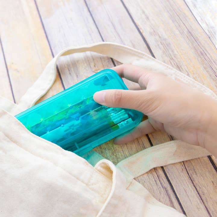 BAZIC Products - Wholesale Pencil Case/Pouch - 8" LUCENT Pencil Case Organizer Box