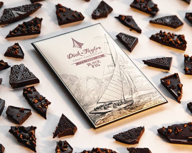 Dick Taylor Craft Chocolate - Wholesale Chocolate Bar - Black Fig 72% Dark Chocolate1