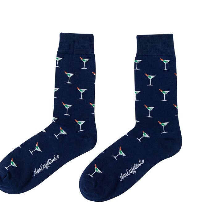 Calcetines Martini Margarita para venta al por mayor de AusCufflinks