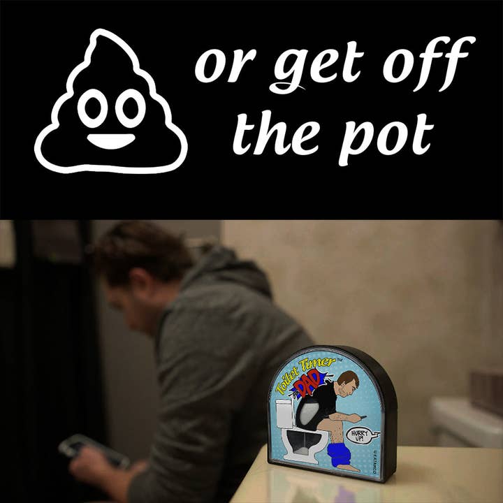 Katamco, LLC - Wholesale Fopcadeautje/hebbedingetje - Toilettimer voor vaders7