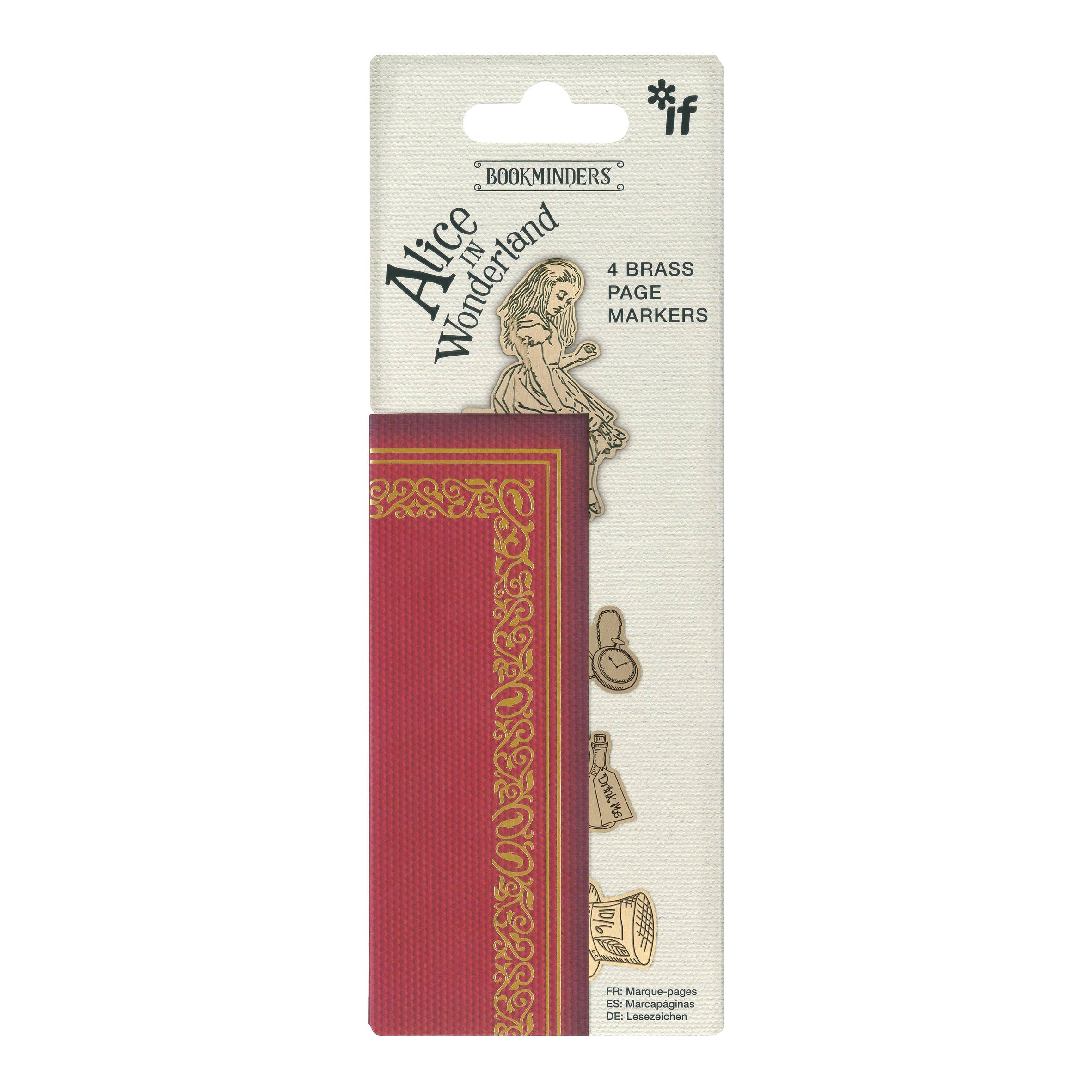 if USA - Wholesale Bookmark - Brass Bookminders Page Markers4