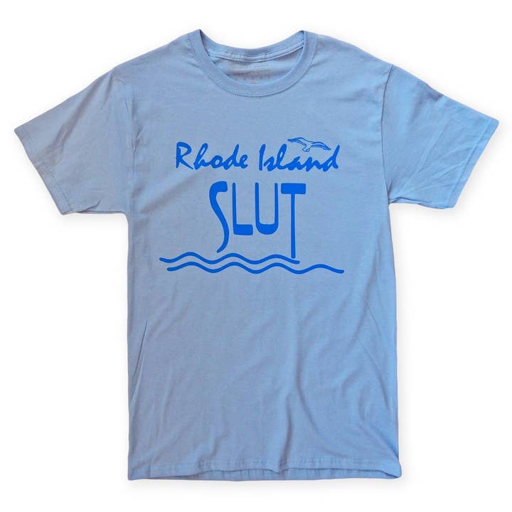 Rhode Island Slyna Tee för wholesale av Hungry Ghost Press