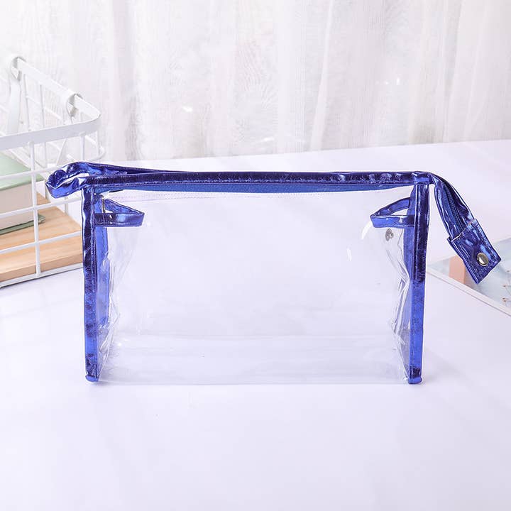 wandf - Wholesale Makeup/Cosmetic Bag - Travel PVC Transparent Cosmetic Bag Wash Bag4