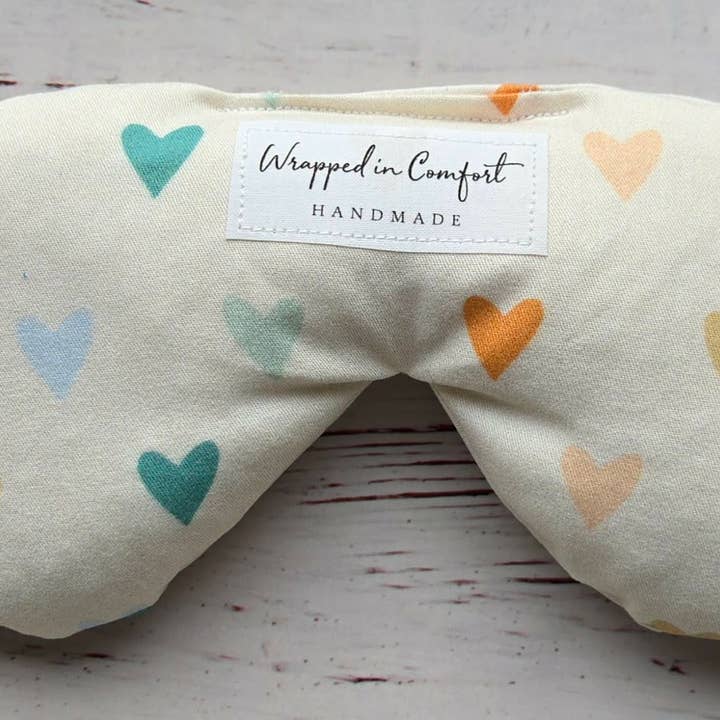 Cuscino occhi cotone biologico per la vendita all'ingrosso da parte di Wrapped In Comfort