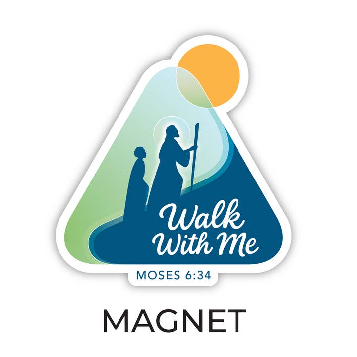 2026 Youth Theme Magnet, Walk with Me Magnet for wholesale by JasmineTreeDesign