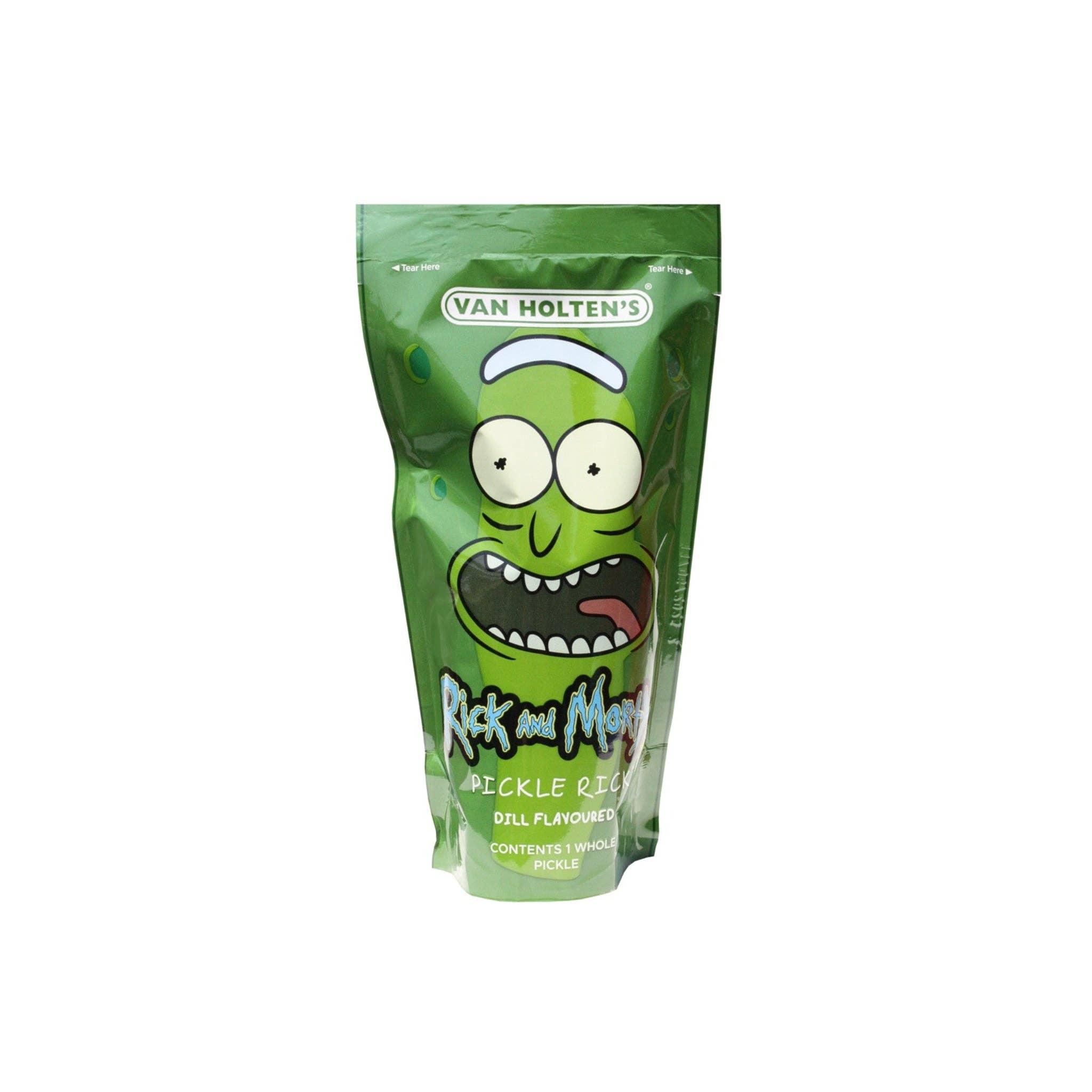utoppa GmbH – wholesale Pickled vegetables – Van Holten's RICK AND MORTY Sour Pickle 333 g0
