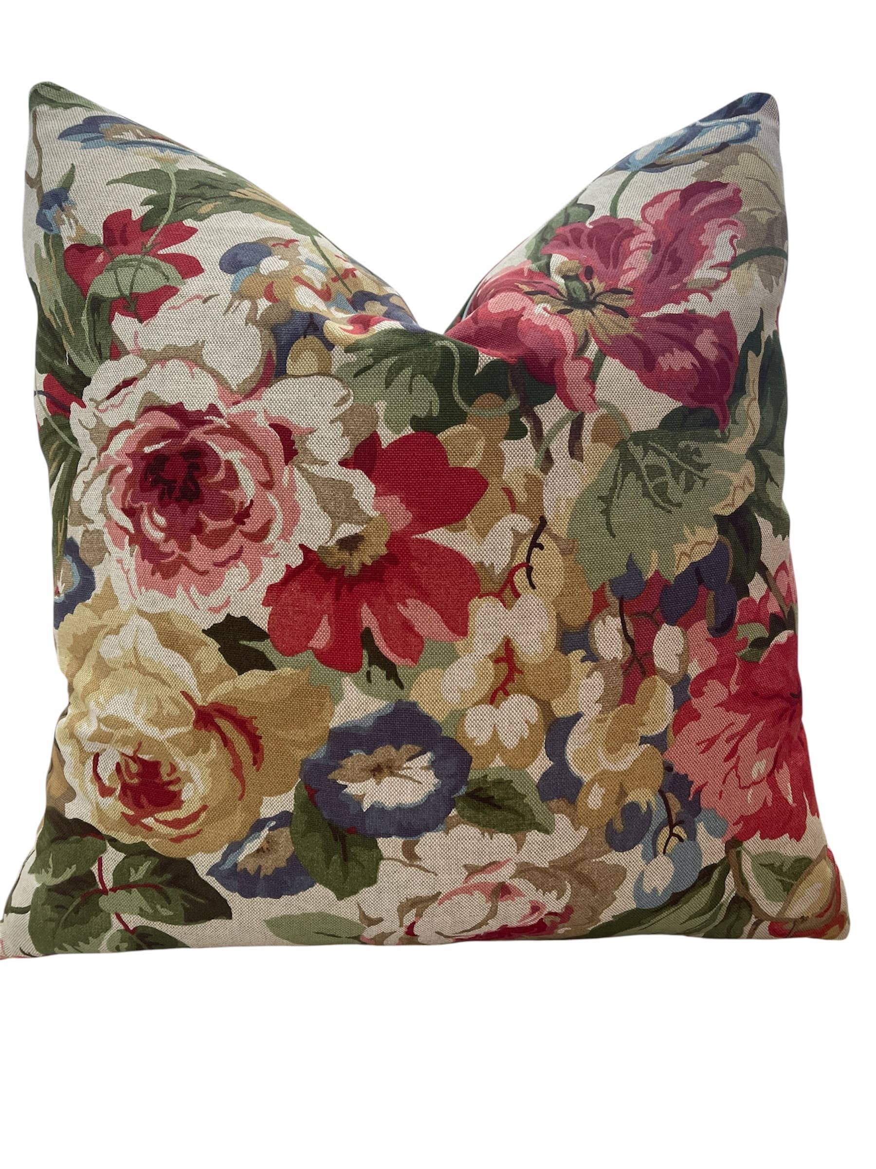 Dahlia & Grace pillows – Großhandel Zierkissen – Bernadette Blumenmuster-Kissen mit Federfüllung0