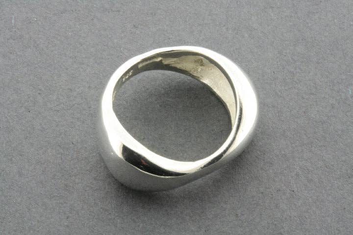 Makers & Providers - Wholesale Band/stacked ring - Silver Burbuja ring - sterling silver4