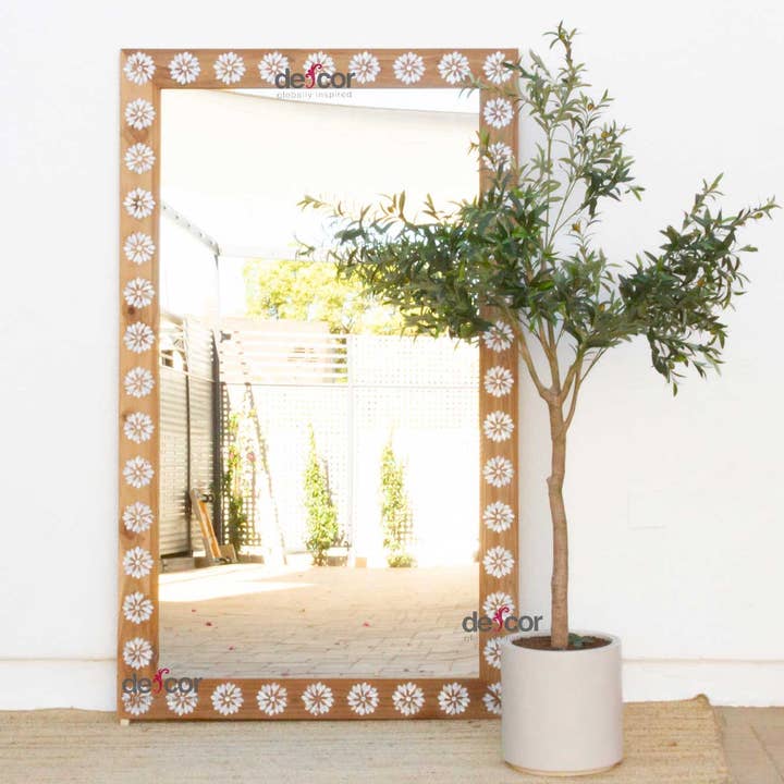 Full Length Mother of Pearl Inlay Floor Mirror and other Purchase Wholesale full length mirrors. Free Returns & Net 60 Terms on Faire trending on Faire.