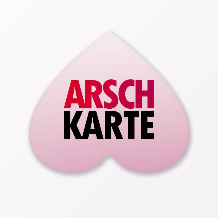 Kaart 'ars**kaart' naar eigen invulling voor wholesale door TYPOP