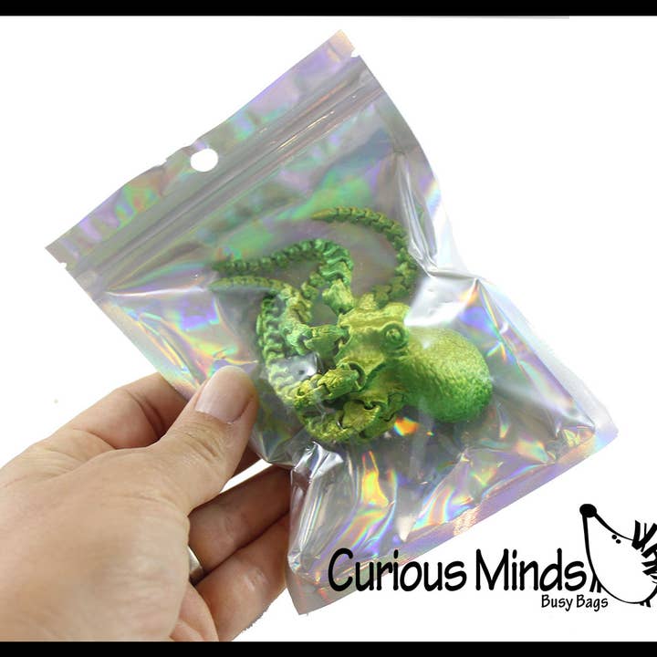 Curious Minds Toys - Wholesale Fidget Toy - Kids - 1 - 3D Printed Octopus Wiggle Articulated Jointed Moving Fid2