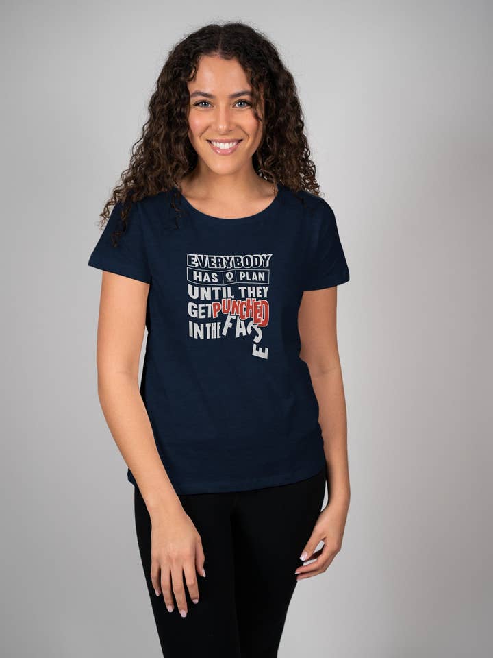 Women's "Punched" T-shirt for wholesale by LEMON T