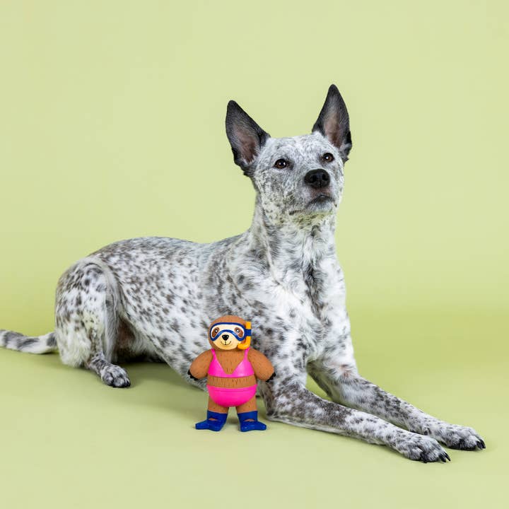 Petshop by Fringe Studio - Vente Peluche – chien - JOUET POUR CHIEN EN LATEX EAT SLEEP SNORKEL