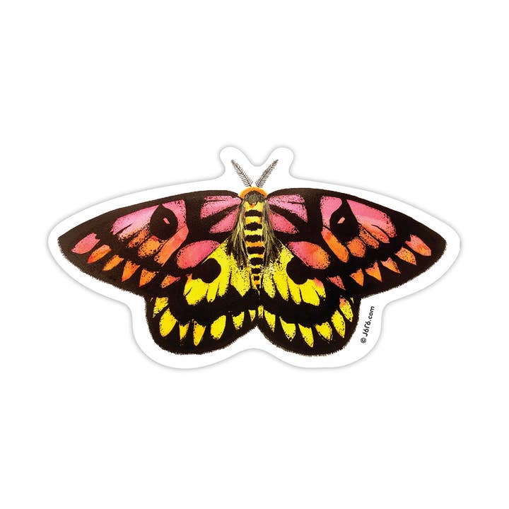 Møl 4 Vinyl klistermærke (får møl) for engroshandel hos J6R6