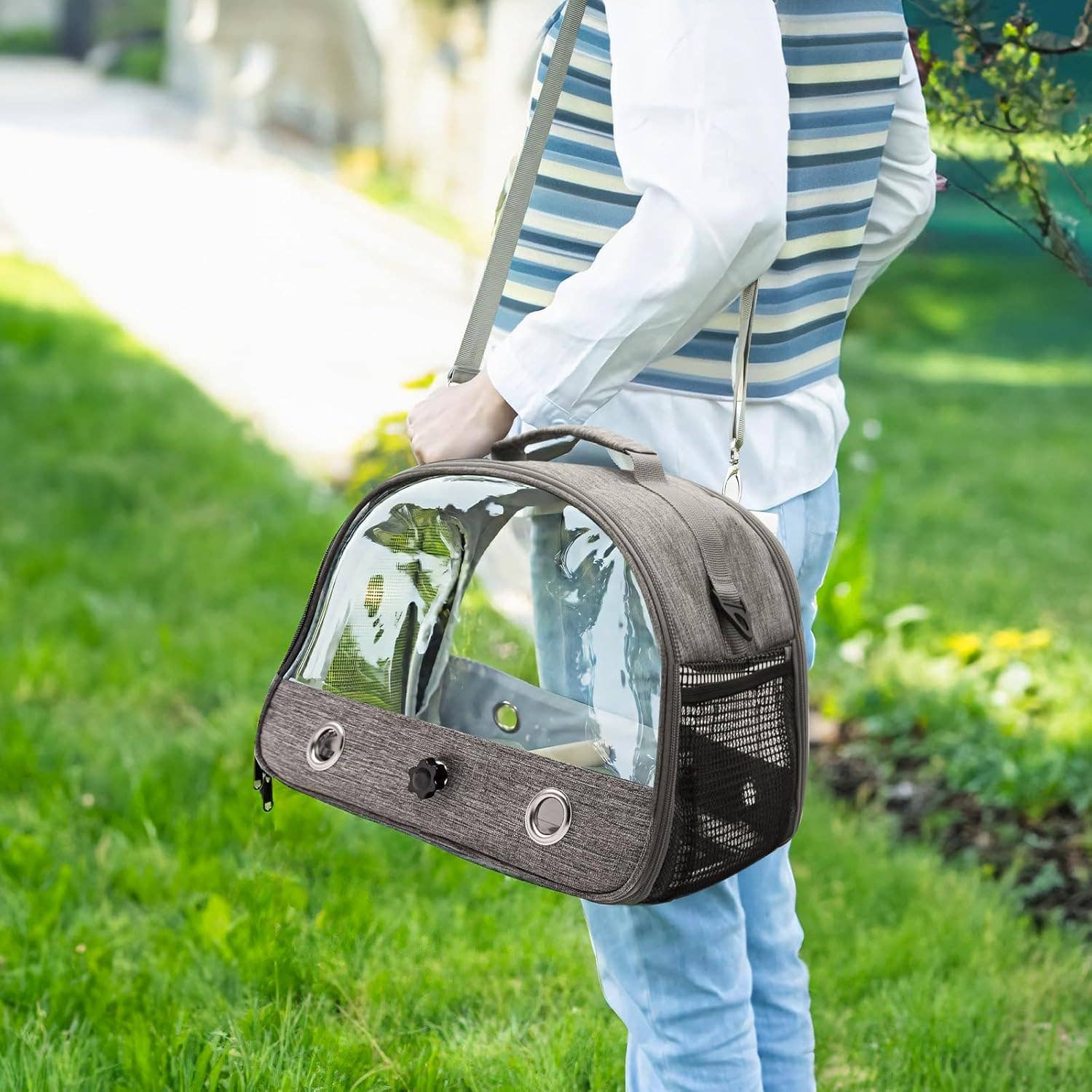 VIGOR - Wholesale Pet Carrier - Cat/Dog - Travel Carrier Bag Portable Bird Backpack with Plat6