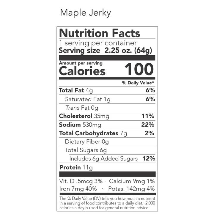 Big Fork - Wholesale Jerky - Handcrafted Maple Pork Jerky | Low Sugar | Keto | Natural2