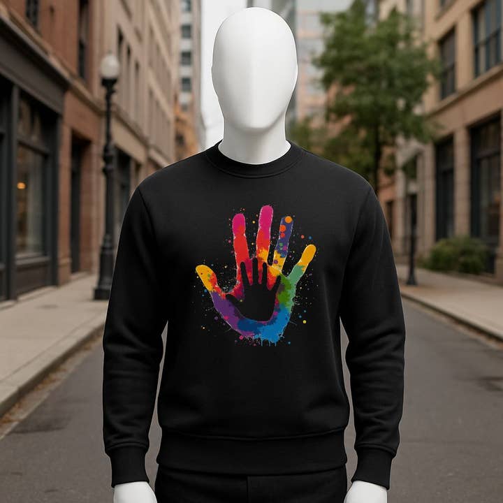sudadera con dibujo NEGRO para venta al por mayor de fabrica personalizacion