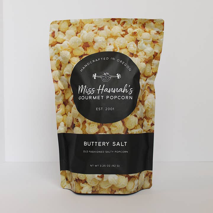 Miss Hannah's Gourmet Popcorn – wholesale Popcorn – Buttery Salt Popcorn2