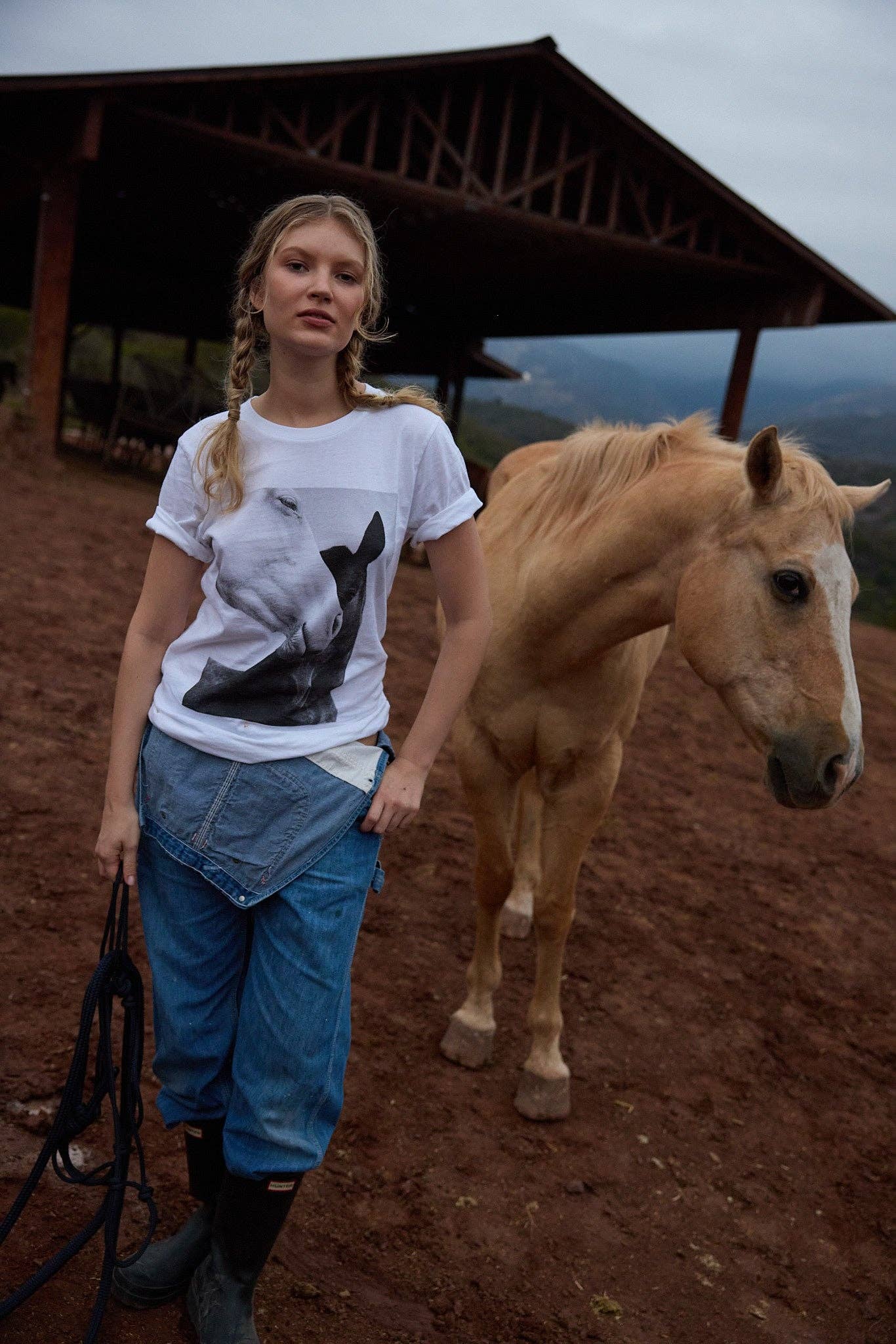 Holistic Ranch - Wholesale Screen Printed T-Shirt - Women's - May & Margo Rescue Tee1