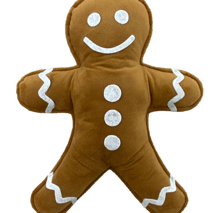 Hombre de pan de jengibre de peluche marrón de 12 pulgadas 85627BN para venta al por mayor de Trendy tree