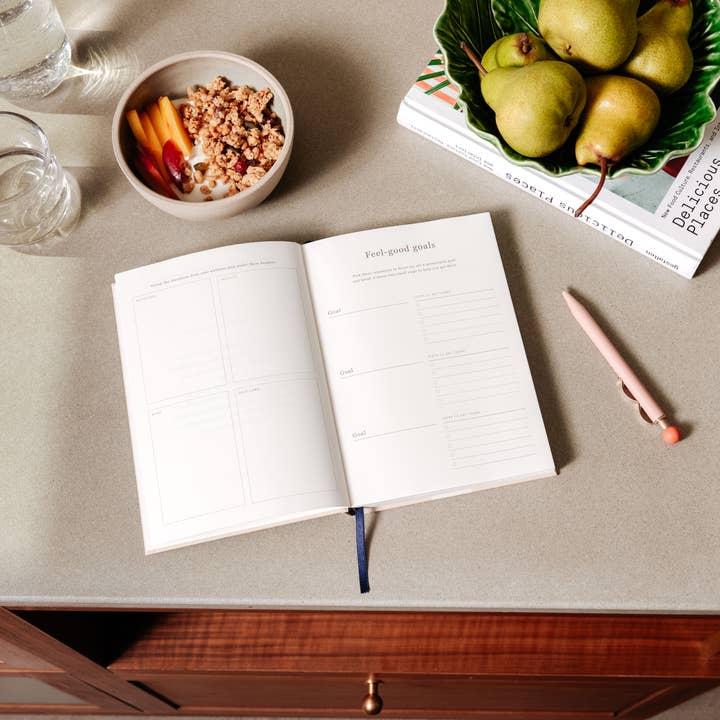 Tulip Vase Hardcover Guided Wellness Journal Tulip Vase Hardcover Guided Wellness Journal
