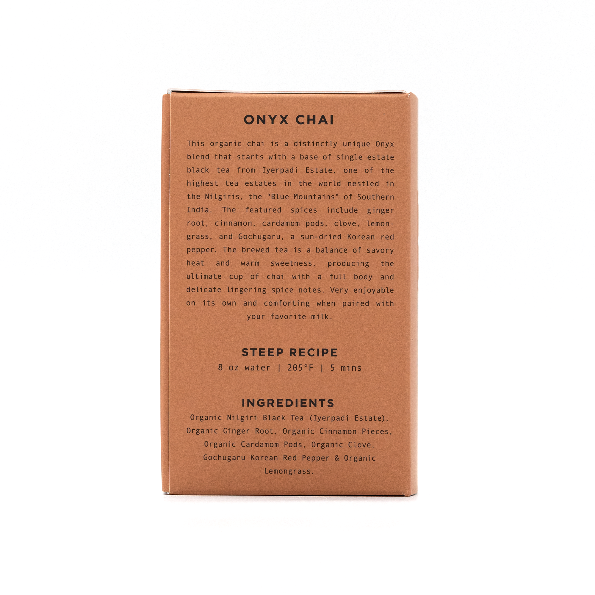 Onyx Coffee Lab - Wholesale Loose Tea - Onyx Gochujang Chai1