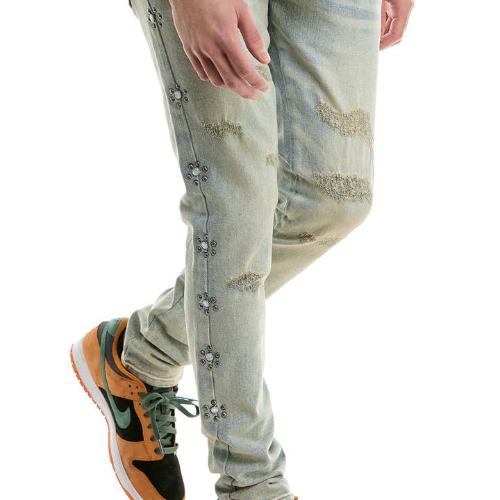 JEWEL SKINNY JEANS for wholesale by KDNK