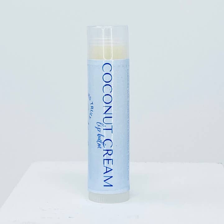 Coconut Cream Lip Balm for wholesale by Yours Truly Bath Co