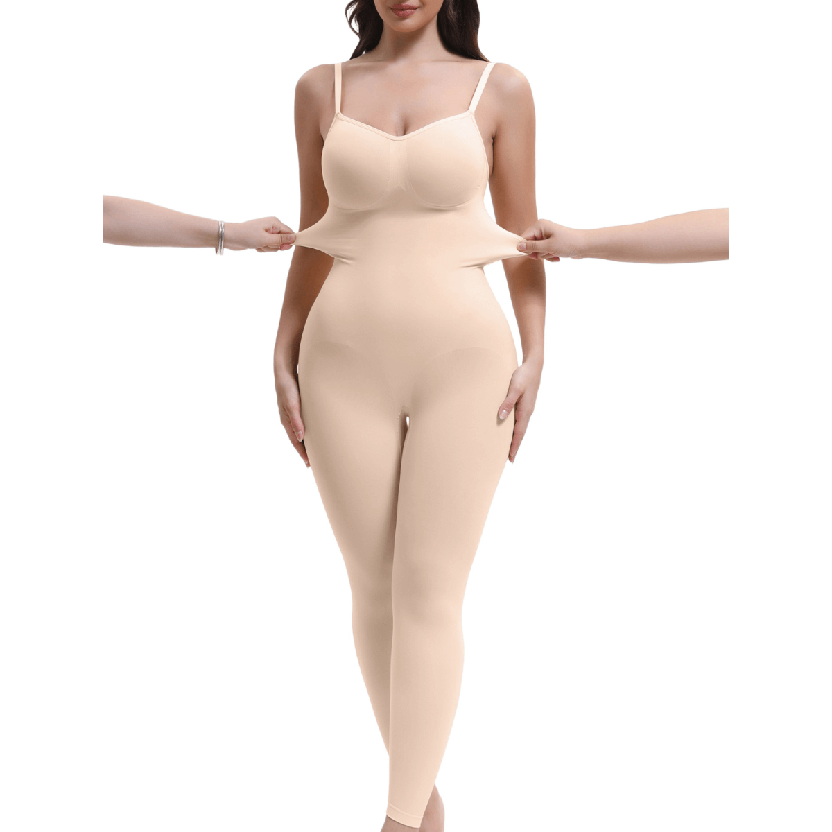SHAPERX - Wholesale Lingerie Bodysuit - Women's - SHAPERX 3-in-1 Seamless Full Body Compression Legging Bodysuit6