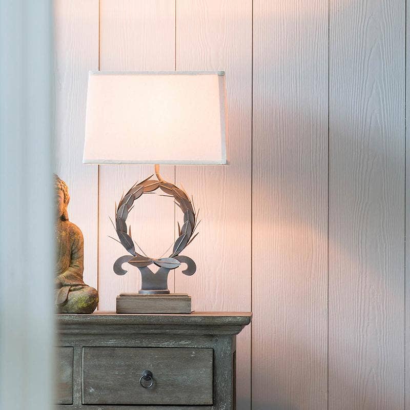 A&B Home Group Inc. - Wholesale Accent/Desk Lamp - 15x10x26" Laurel Wreath Table Lamp - Gray/Brown0