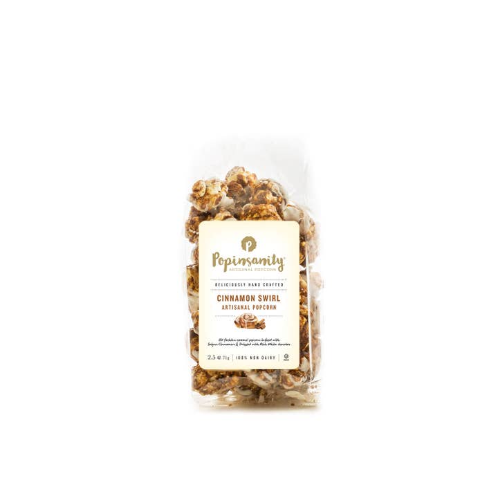 Popinsanity Popcorn & Confections - Wholesale Popcorn - Gourmet Popcorn Gift Box | 4 populaire veganistische smaken | Kosher6