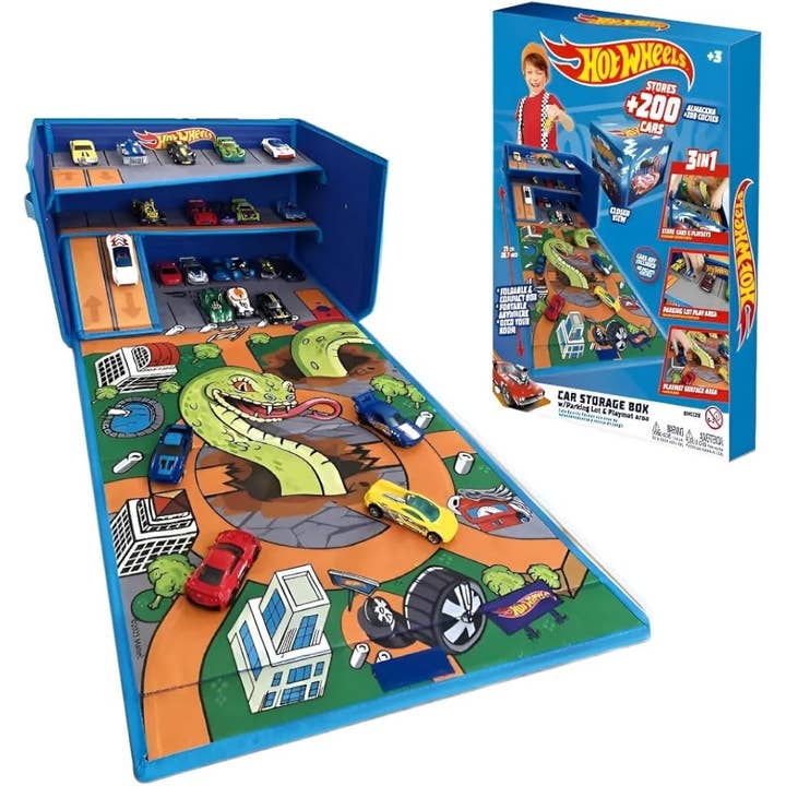 Hot Wheels Flexi Cube Playmat Garage Storage for Cars for wholesale by Ancory