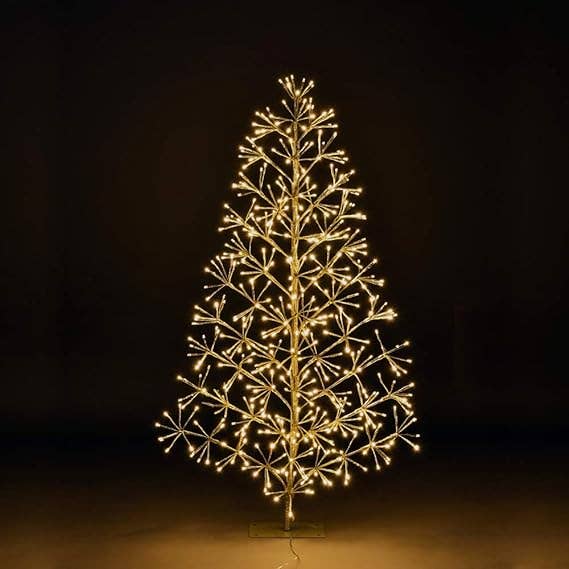 LIGHTSHARE - Wholesale Artificial Christmas Tree - Artificial Christmas Tree Light with Silver and Golden Finis30
