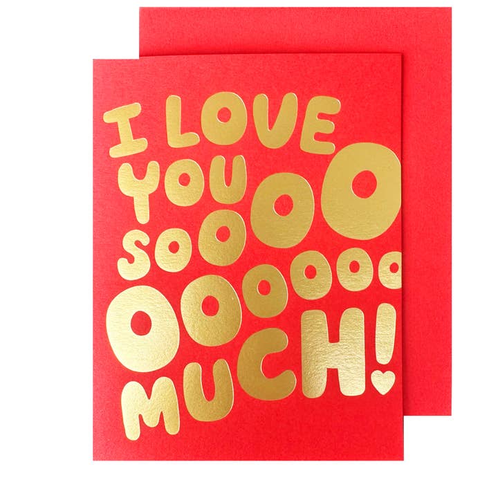 I Love You SOOO Much Card for wholesale by The Social Type