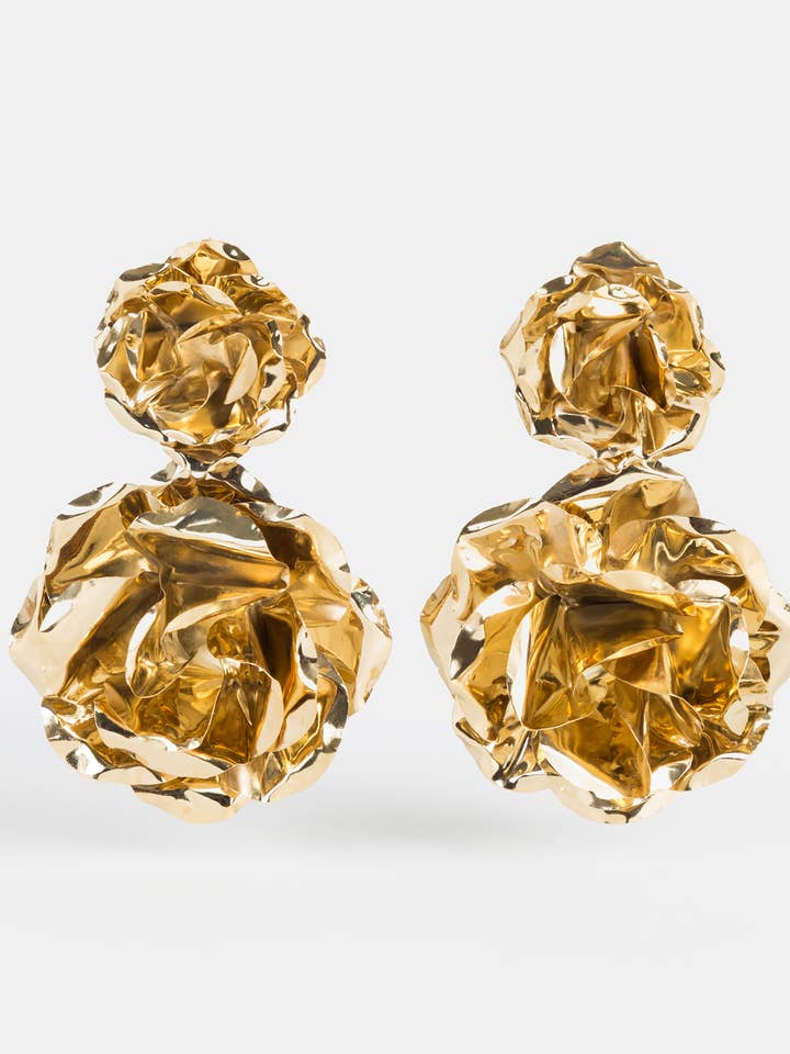 333850 - Guld Eden Örhängen för wholesale av Daniel Espinosa Jewelry